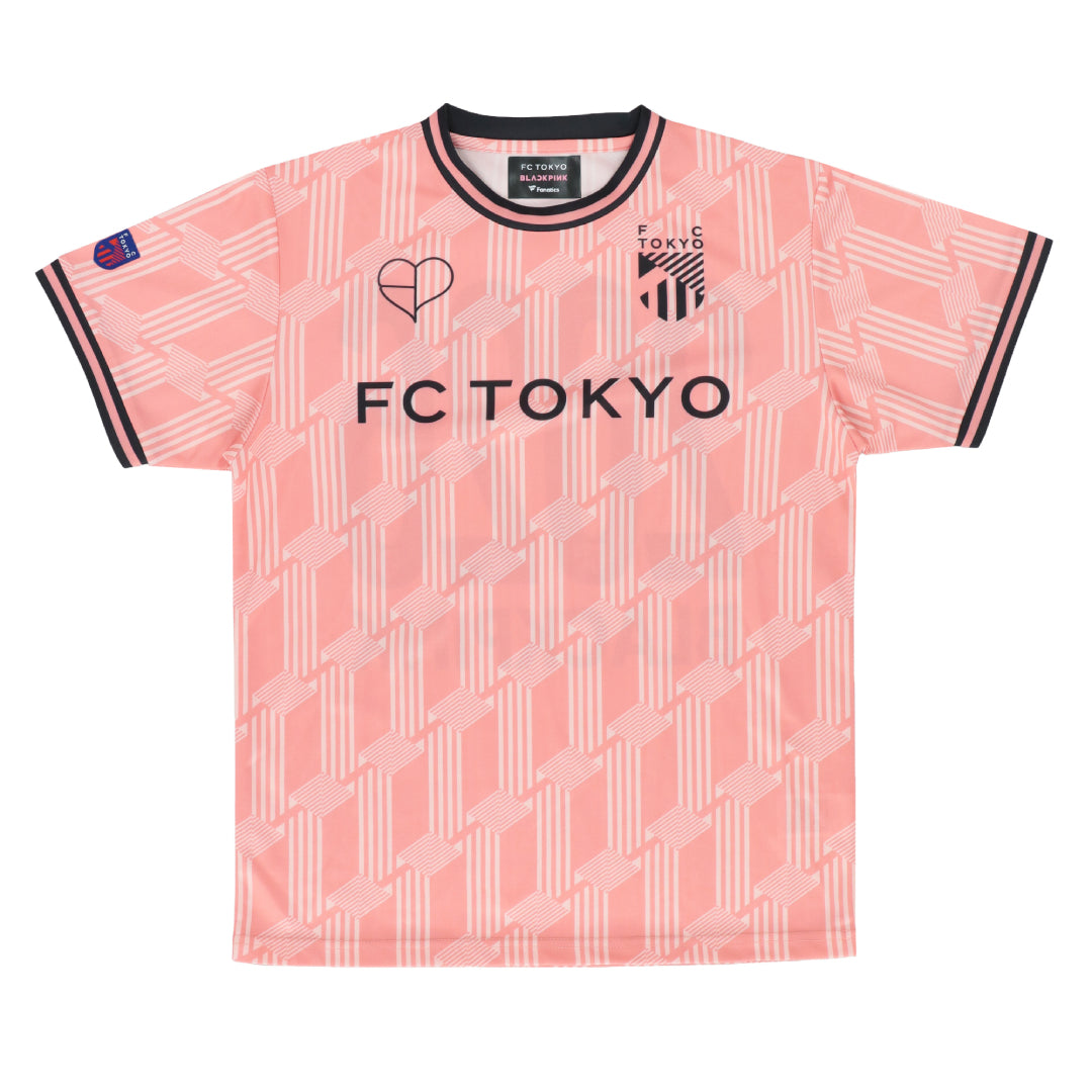 FC東京×BLACKPINK コンフィットTシャツ　ピンク