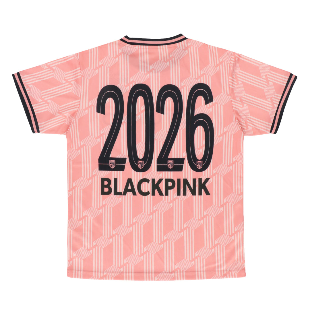 FC東京×BLACKPINK コンフィットTシャツ　ピンク