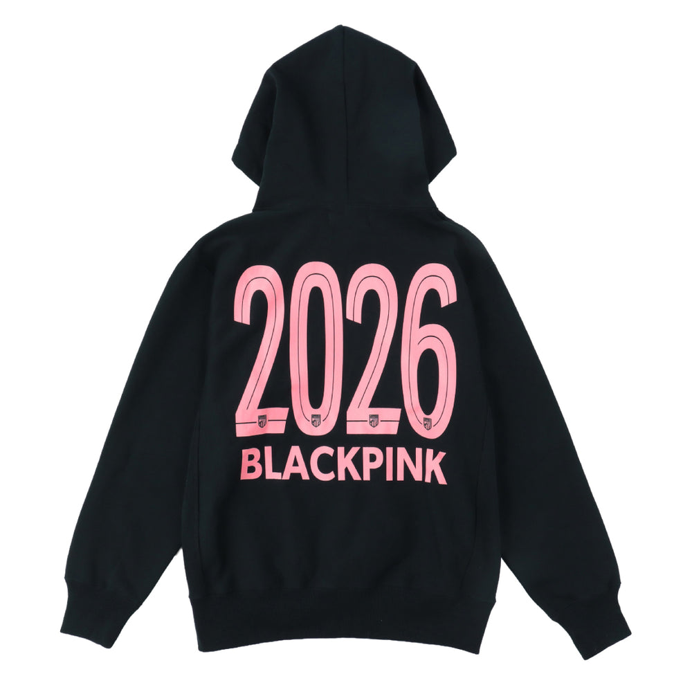 FC東京×BLACKPINK ロゴ フーディ ブラック – YGEX OFFICIAL SHOP