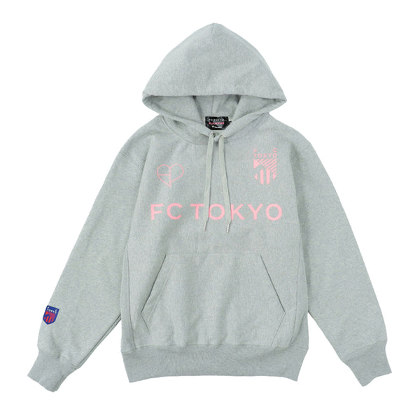 FC東京×BLACKPINK ロゴ フーディ グレー – YGEX OFFICIAL SHOP