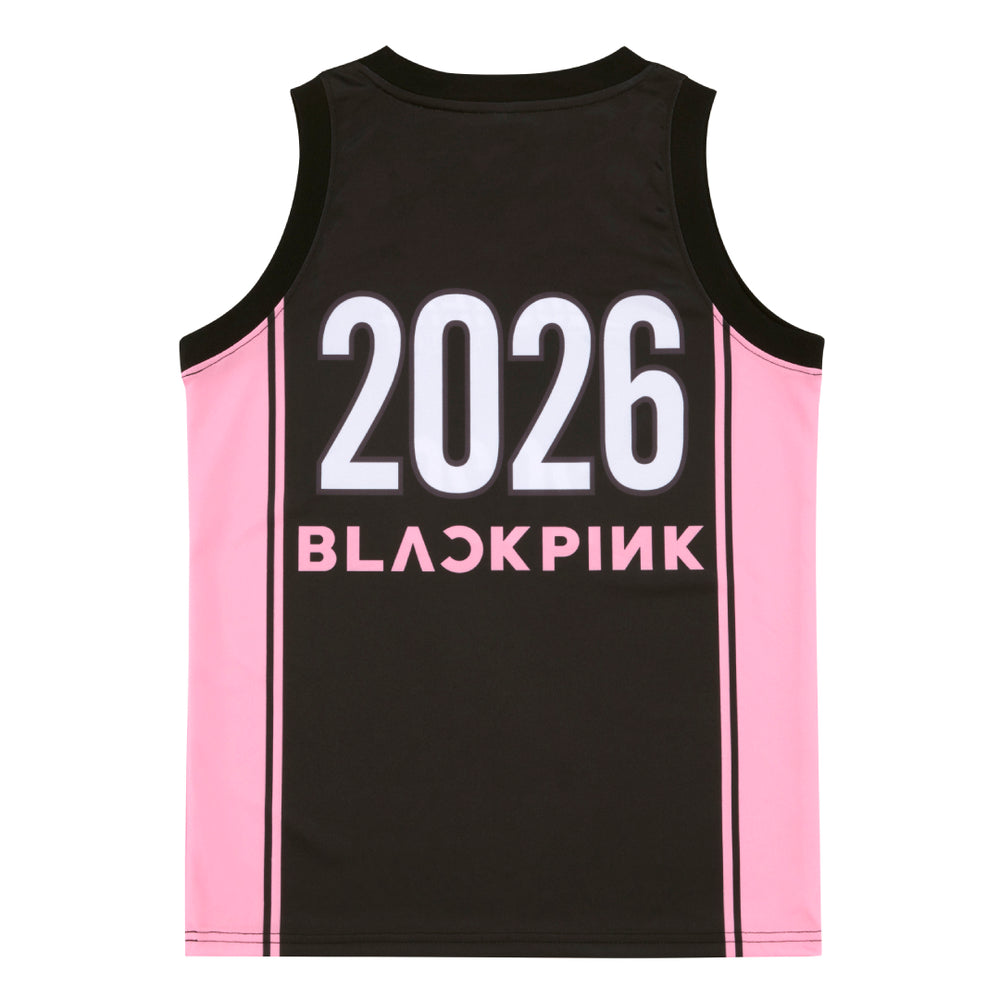 BLACKPINK × バスケシャツ　ブラック BLACKPINK × SUNROCKERS バスケシャツ（BLACK） – YGEX OFFICIAL SHOP