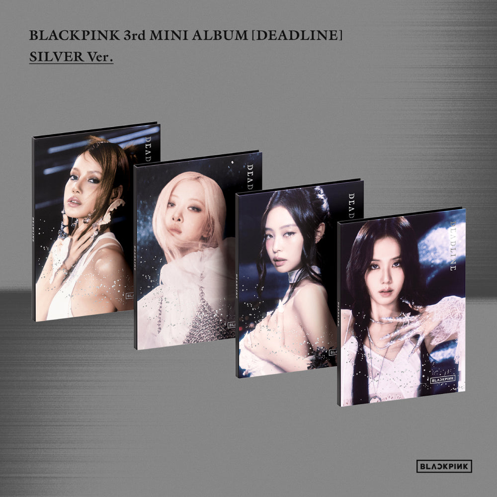 韓国盤】BLACKPINK 3rd MINI ALBUM [DEADLINE] SILVER Ver.(メンバー別