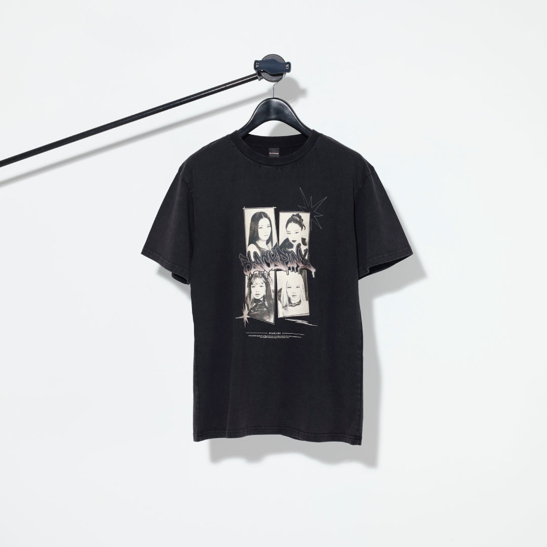 フォトTシャツ -FRAME-（BLACK）