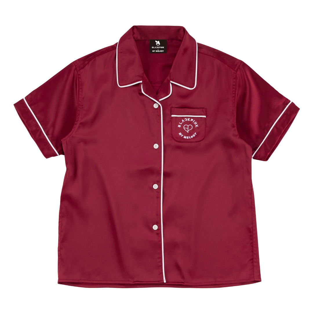 【マイメロディ】サテンシャツ(RED)