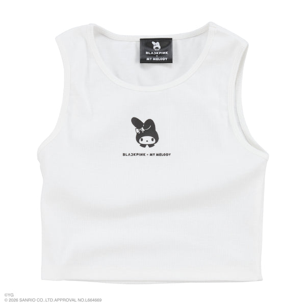 マイメロディ】クロップドタンクトップ(WHITE) – YGEX OFFICIAL SHOP