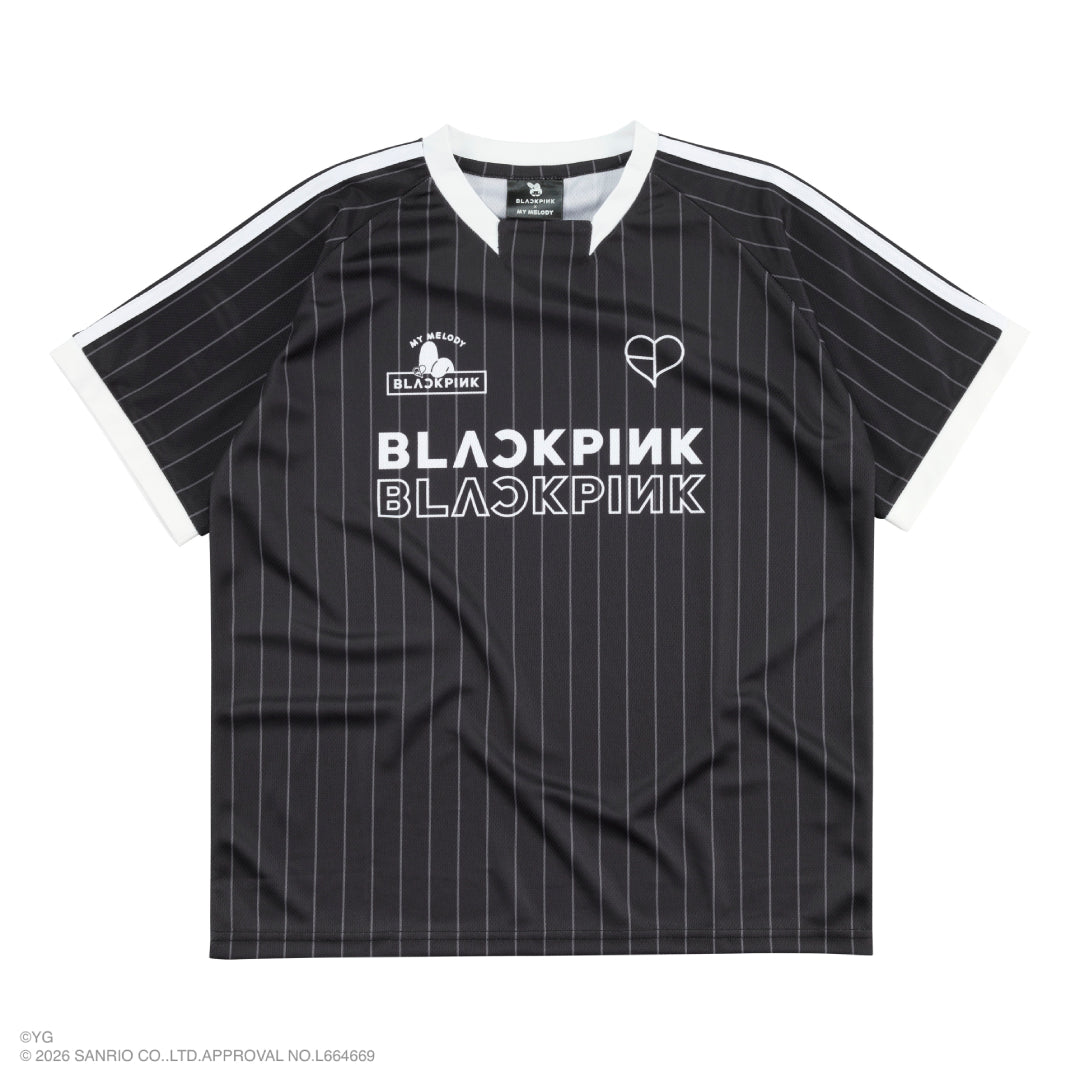 【マイメロディ】ユニフォームTシャツ(BLACK)