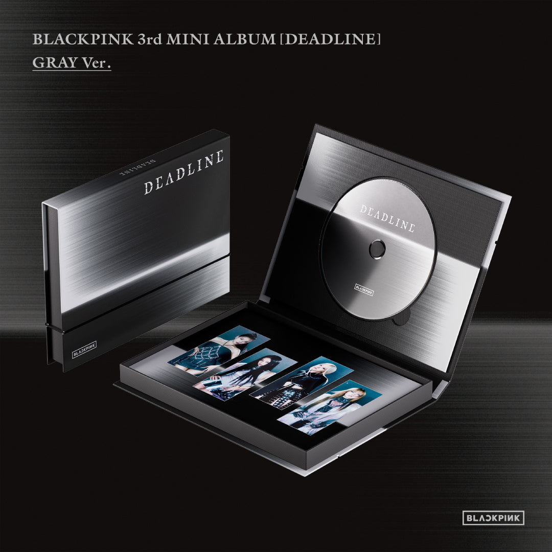 【韓国盤】BLACKPINK 3rd MINI ALBUM [DEADLINE] GRAY Ver.