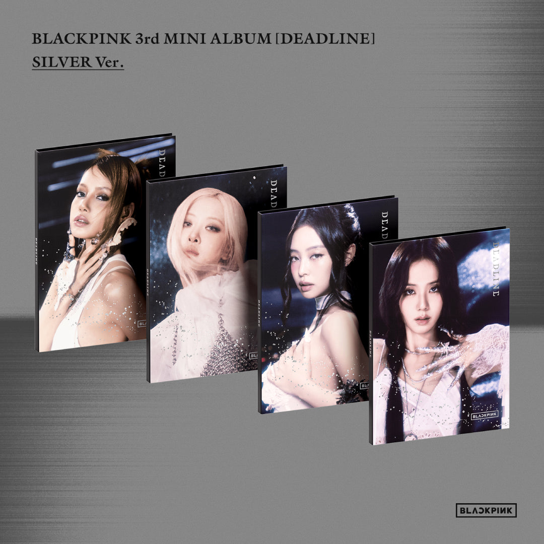 【韓国盤】BLACKPINK 3rd MINI ALBUM [DEADLINE] SILVER Ver.(メンバー別4種)※選択可＋【マイメロディ】アクリルキーホルダー