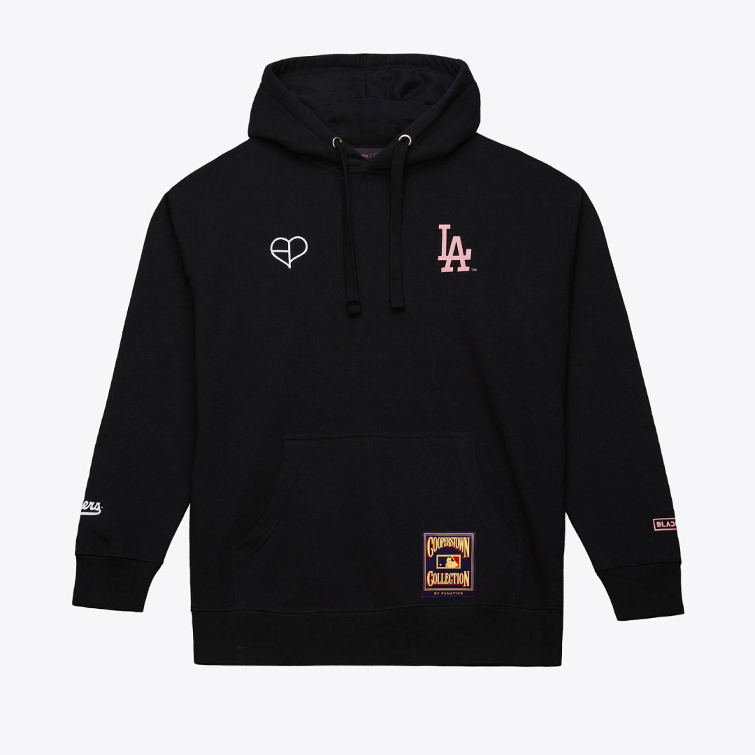 Fanatics ロサンゼルス・ドジャース×BLACKPINK フーディー ブラック