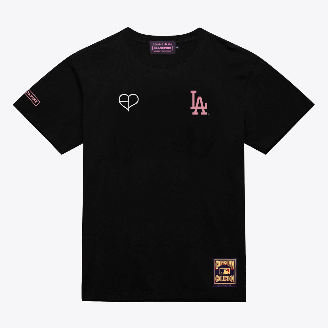 Fanatics ロサンゼルス・ドジャース×BLACKPINK Tシャツ ブラック