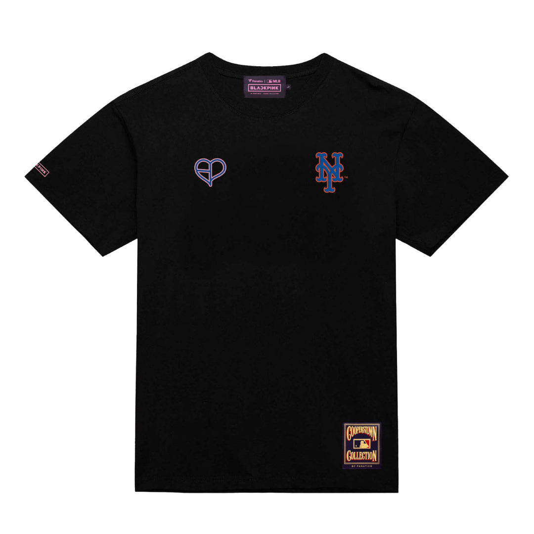 Fanatics ニューヨーク・メッツ×BLACKPINK Tシャツ ブラック