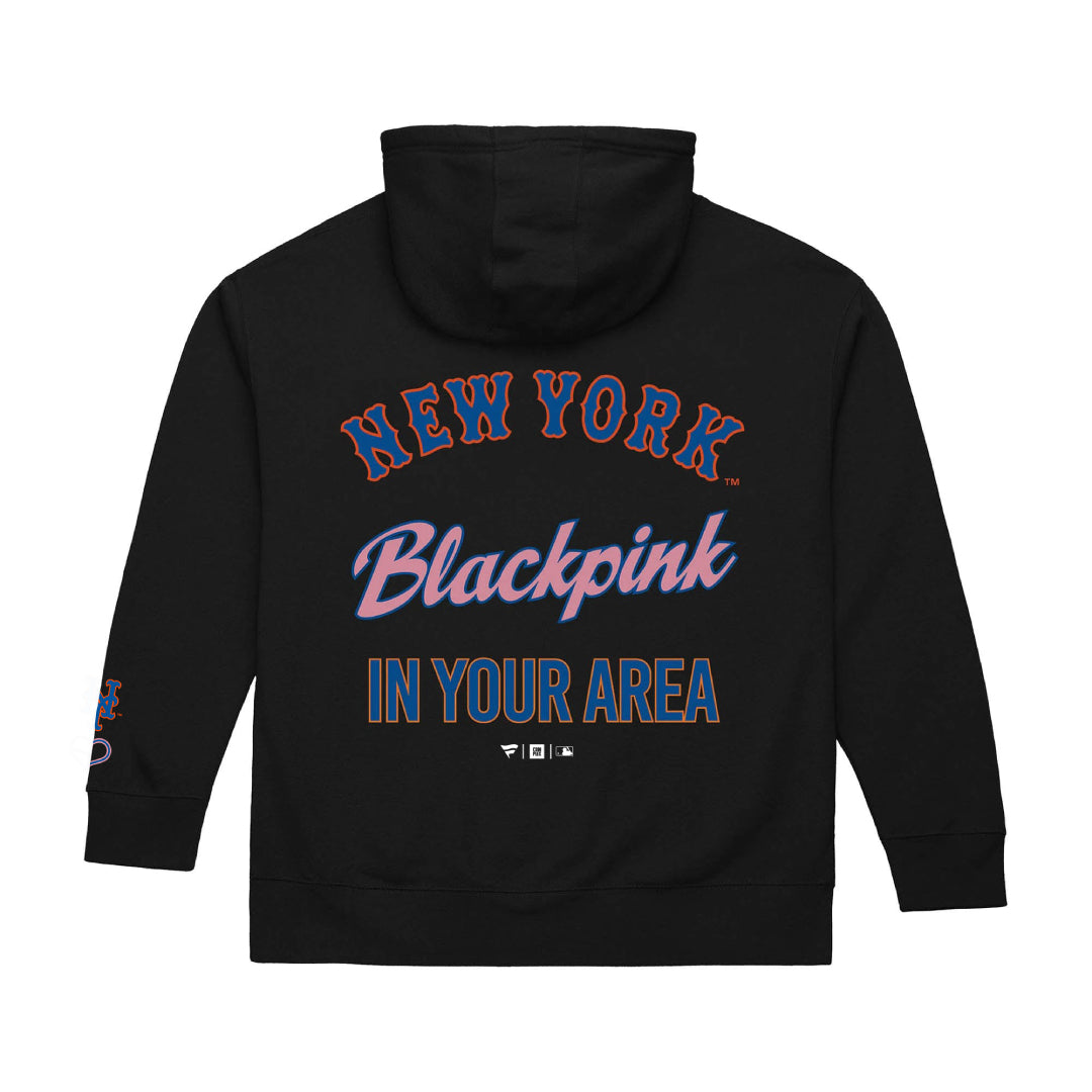 Fanatics ニューヨーク・メッツ×BLACKPINK フーディー ブラック