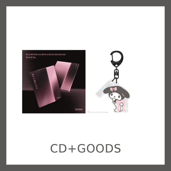 BLACKPINK アルバム グッズ まとめ売り 韓国盤】BLACKPINK 3rd MINI ALBUM [DEADLINE] BLACK Ver.＋【マイ