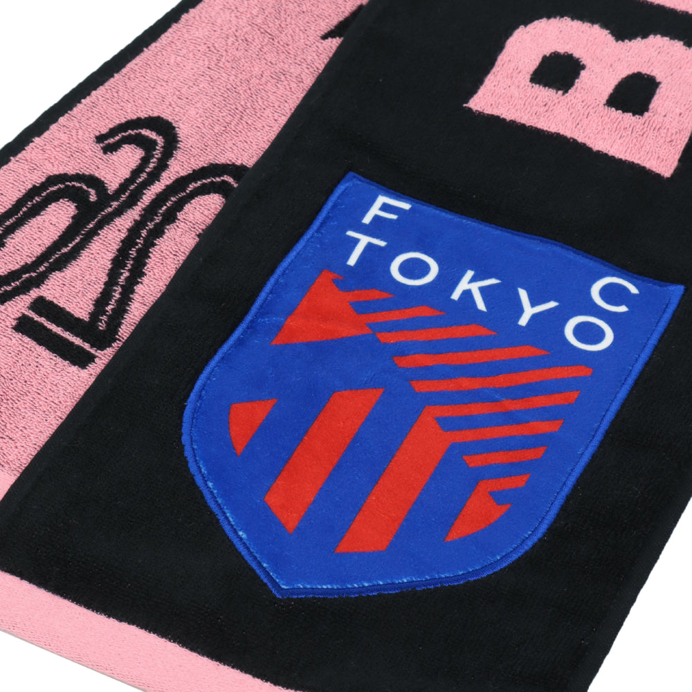 FC東京×BLACKPINK ジャガードタオルマフラー ブラック – YGEX OFFICIAL