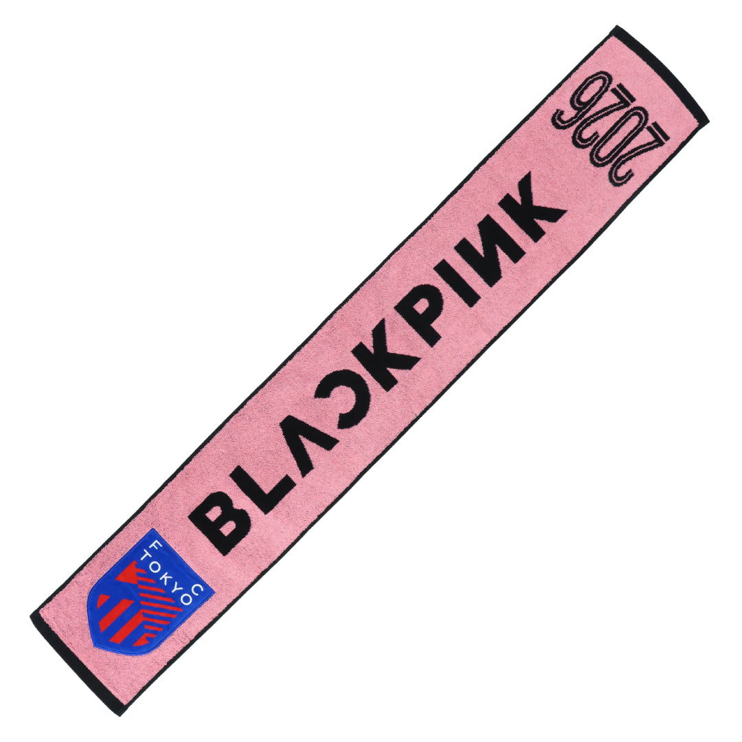 FC東京×BLACKPINK ジャガードタオルマフラー　ピンク