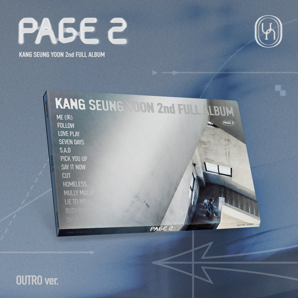 抽選応募付き》【韓国盤】KANG SEUNG YOON 2nd FULL ALBUM [PAGE 2