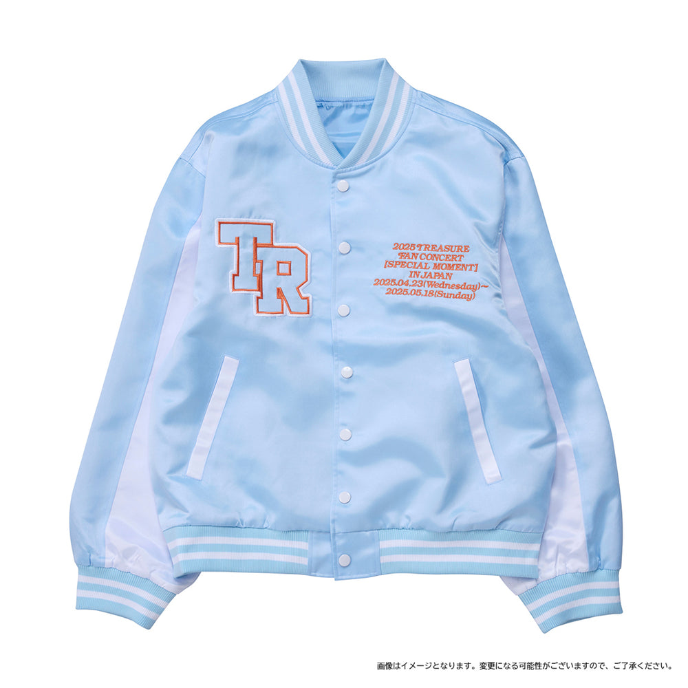TREASURE FAN CONCERT サテンブルゾン（BLUE） サテンブルゾン（BLUE
