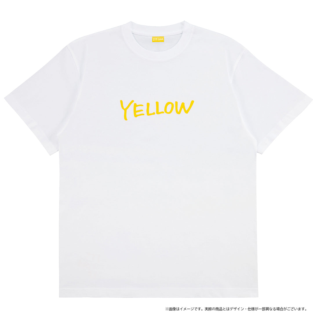 YELLOW Tシャツ（WHITE）