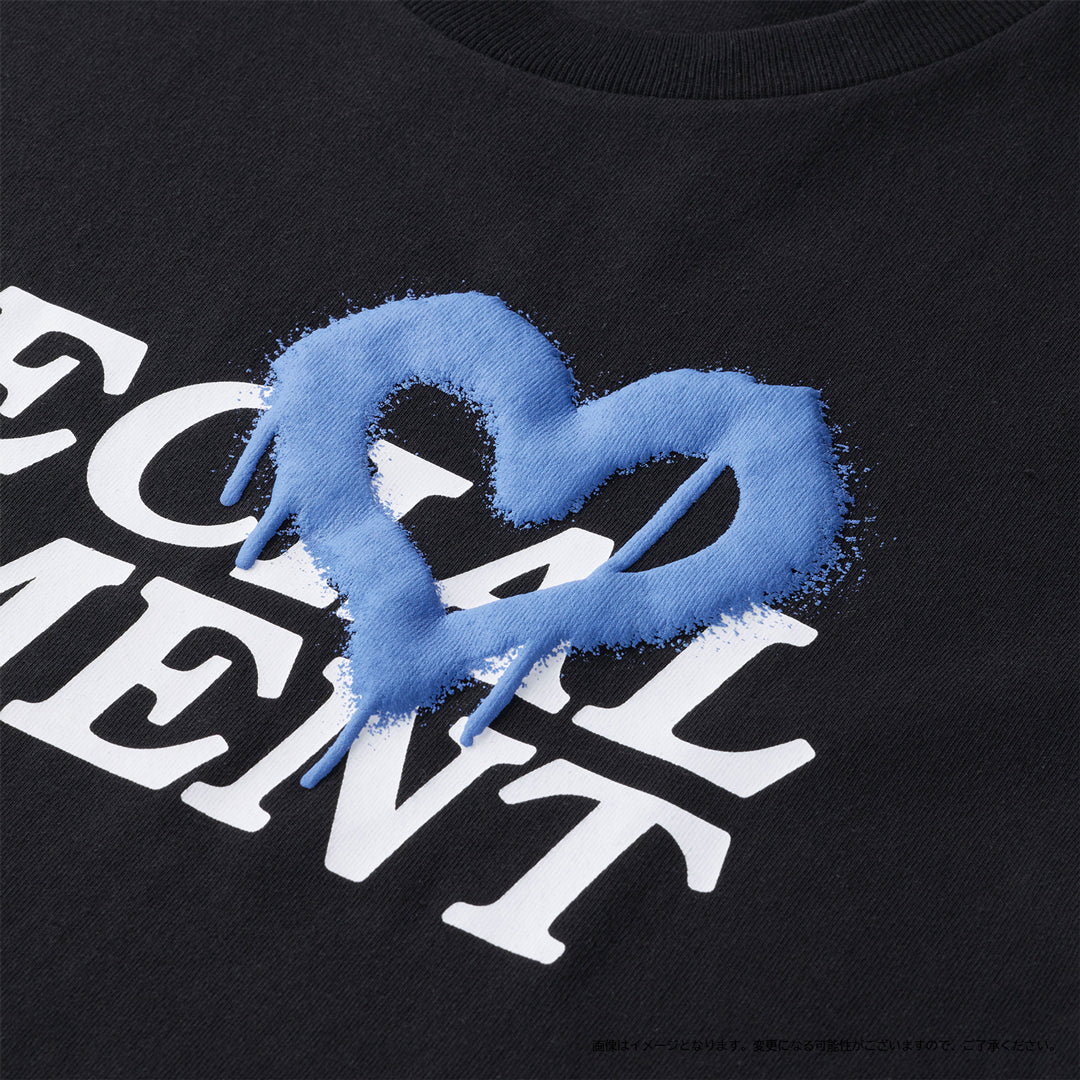 HEART Tシャツ（BLACK） – YGEX OFFICIAL SHOP