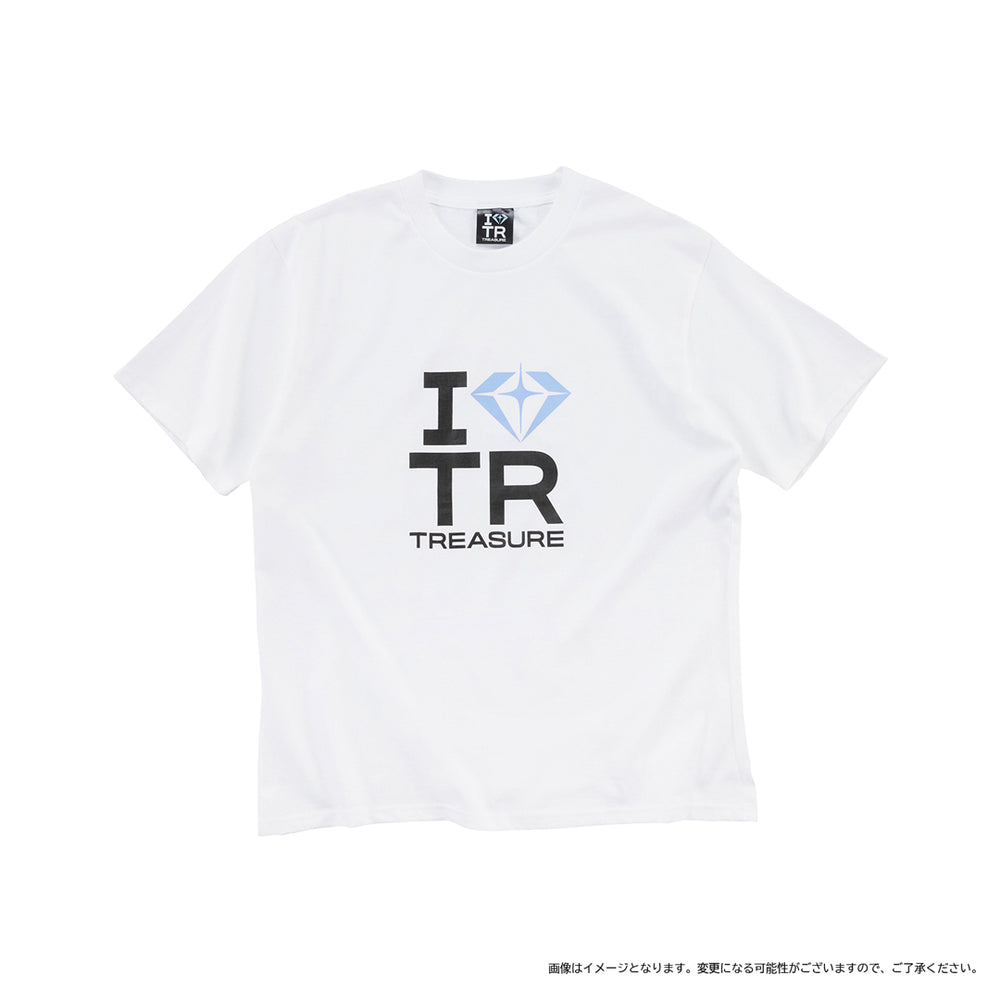 I LOVE TREASURE Tシャツ（WHITE）