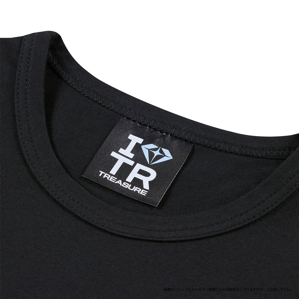 
                  
                    I LOVE TREASURE クロップド  Tシャツ（BLACK）
                  
                