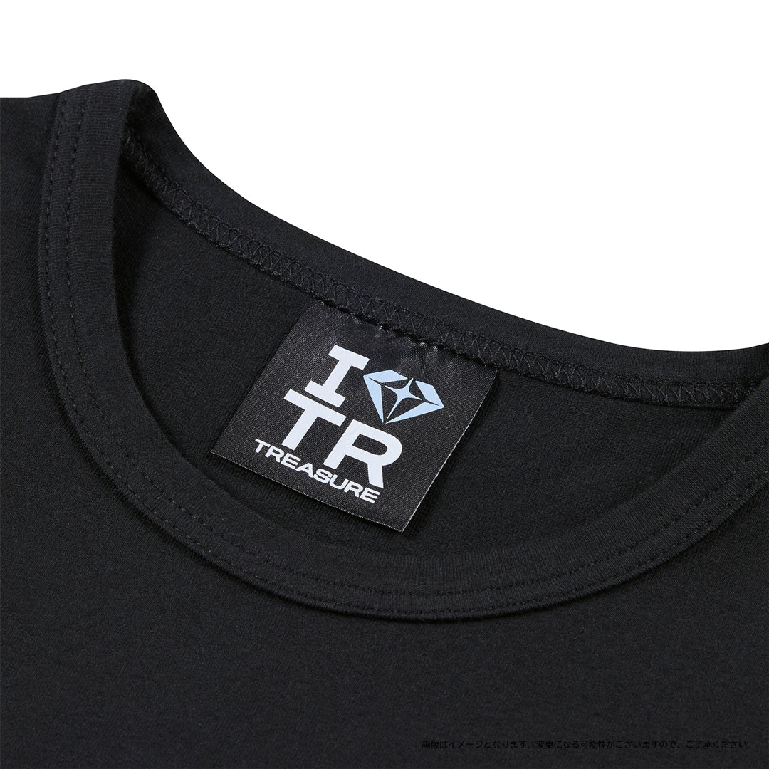 
                  
                    I LOVE TREASURE クロップド  Tシャツ（BLACK）
                  
                