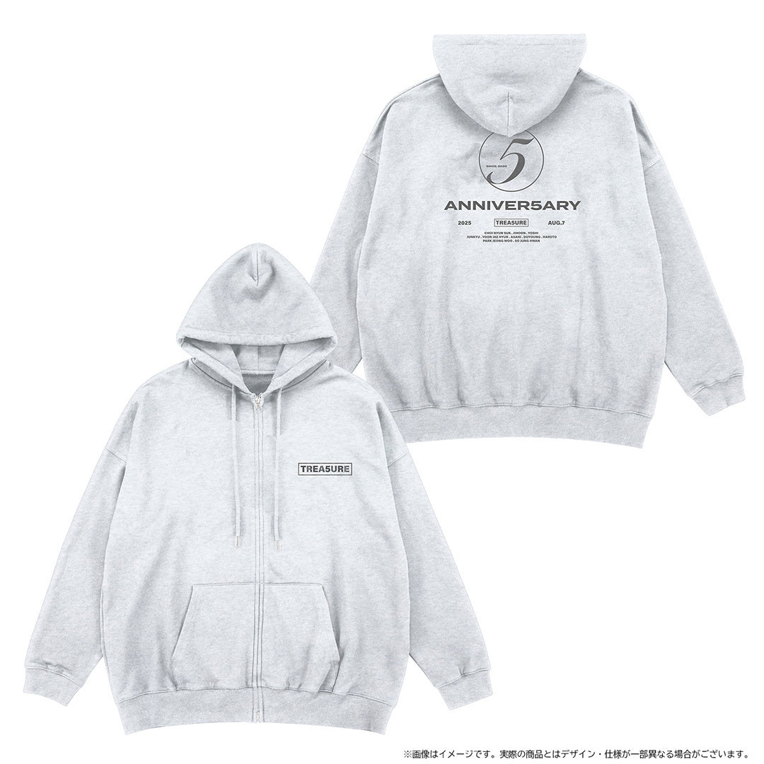 TREASURE ANNIVERSARY フーディー GRAY