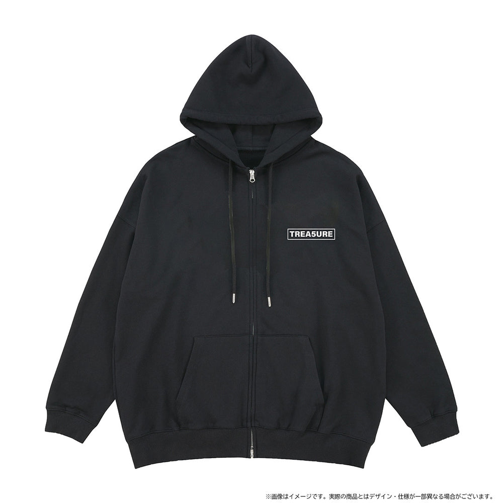 TREASURE ANNIVERSARY フーディー BLACK