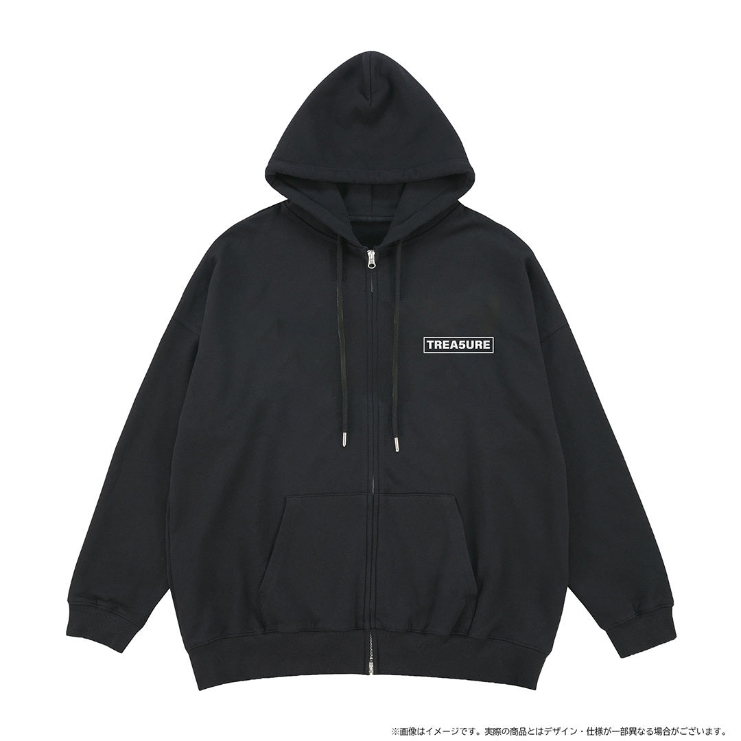 TREASURE ANNIVERSARY フーディー BLACK