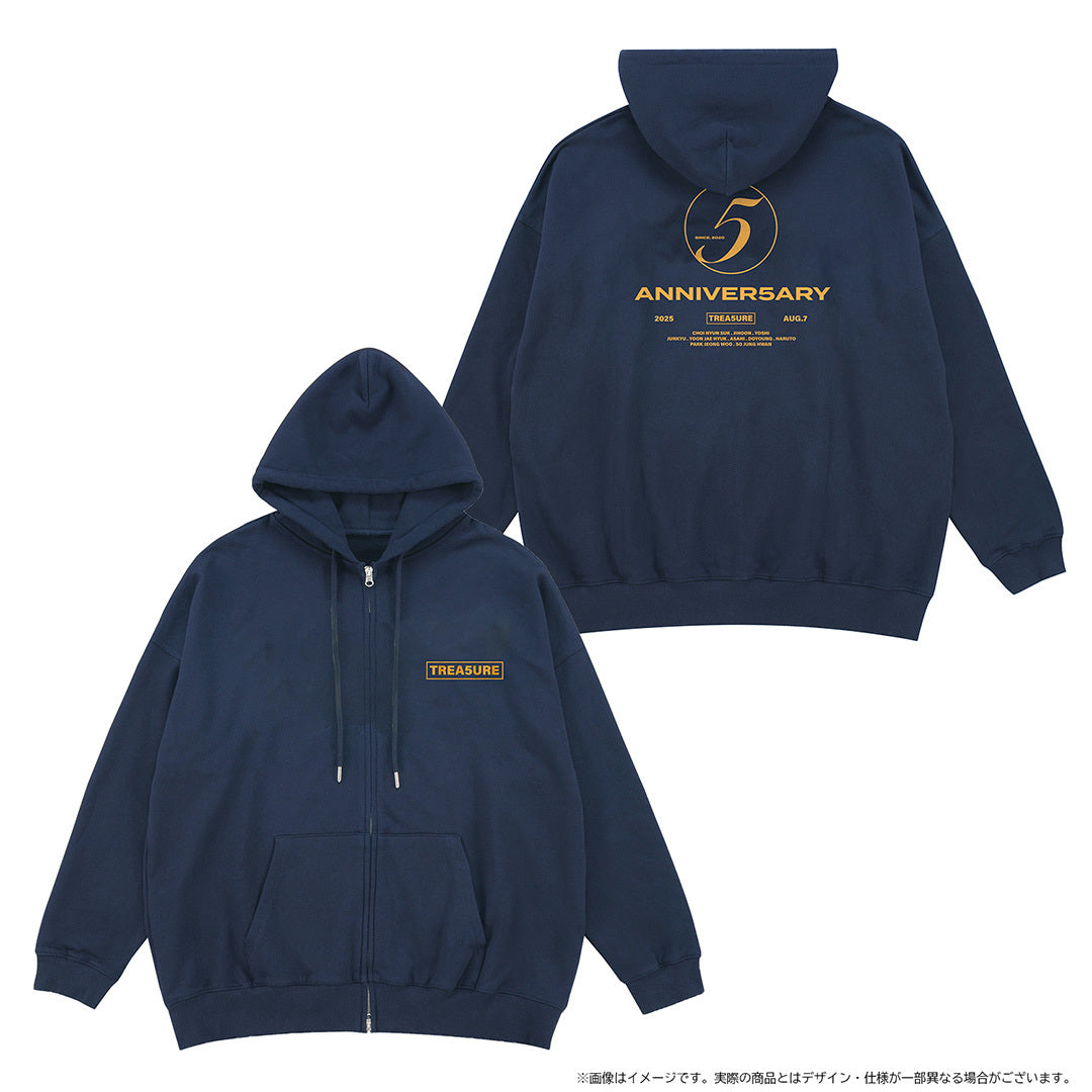 TREASURE ANNIVERSARY フーディー NAVY