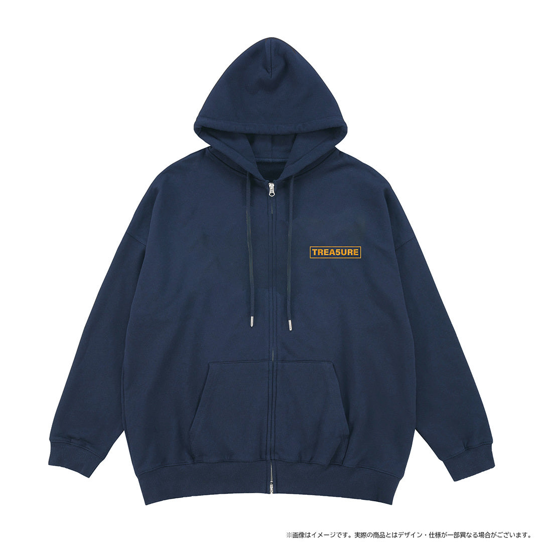 TREASURE ANNIVERSARY フーディー NAVY