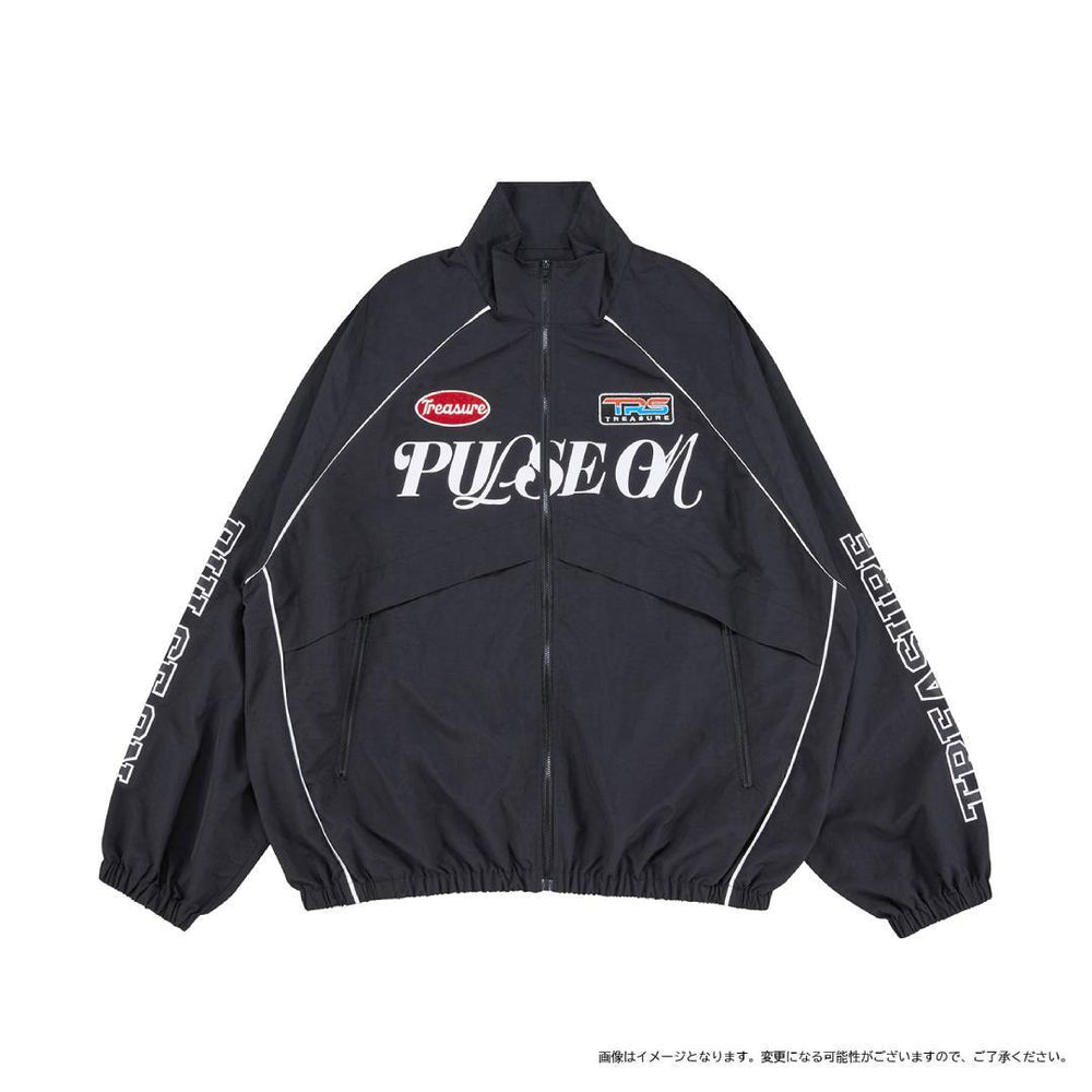 トラックジャケット（BLACK）