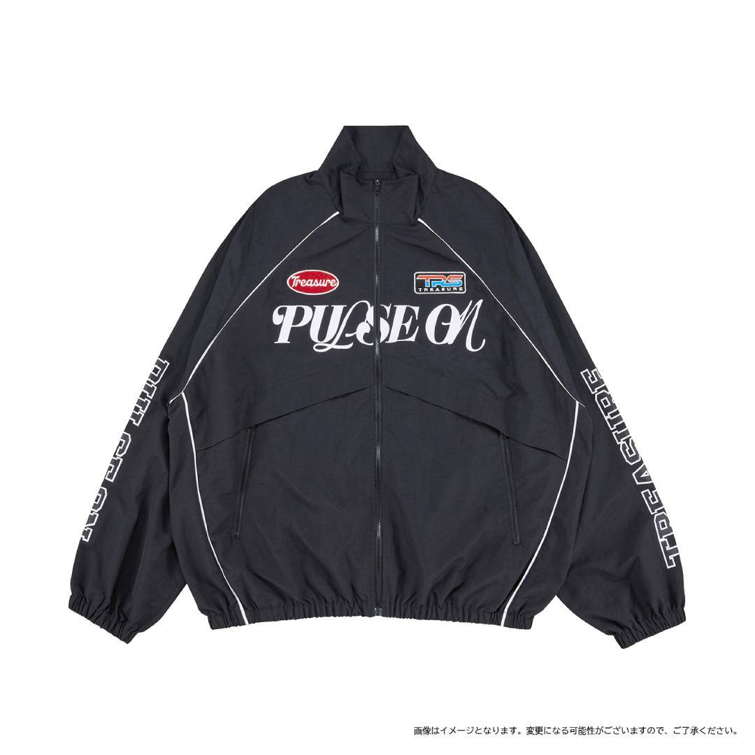 トラックジャケット（BLACK）