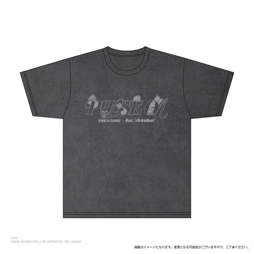 【TREASURE×HAPIDANBUI】Tシャツ(VINTAGE BLACK)