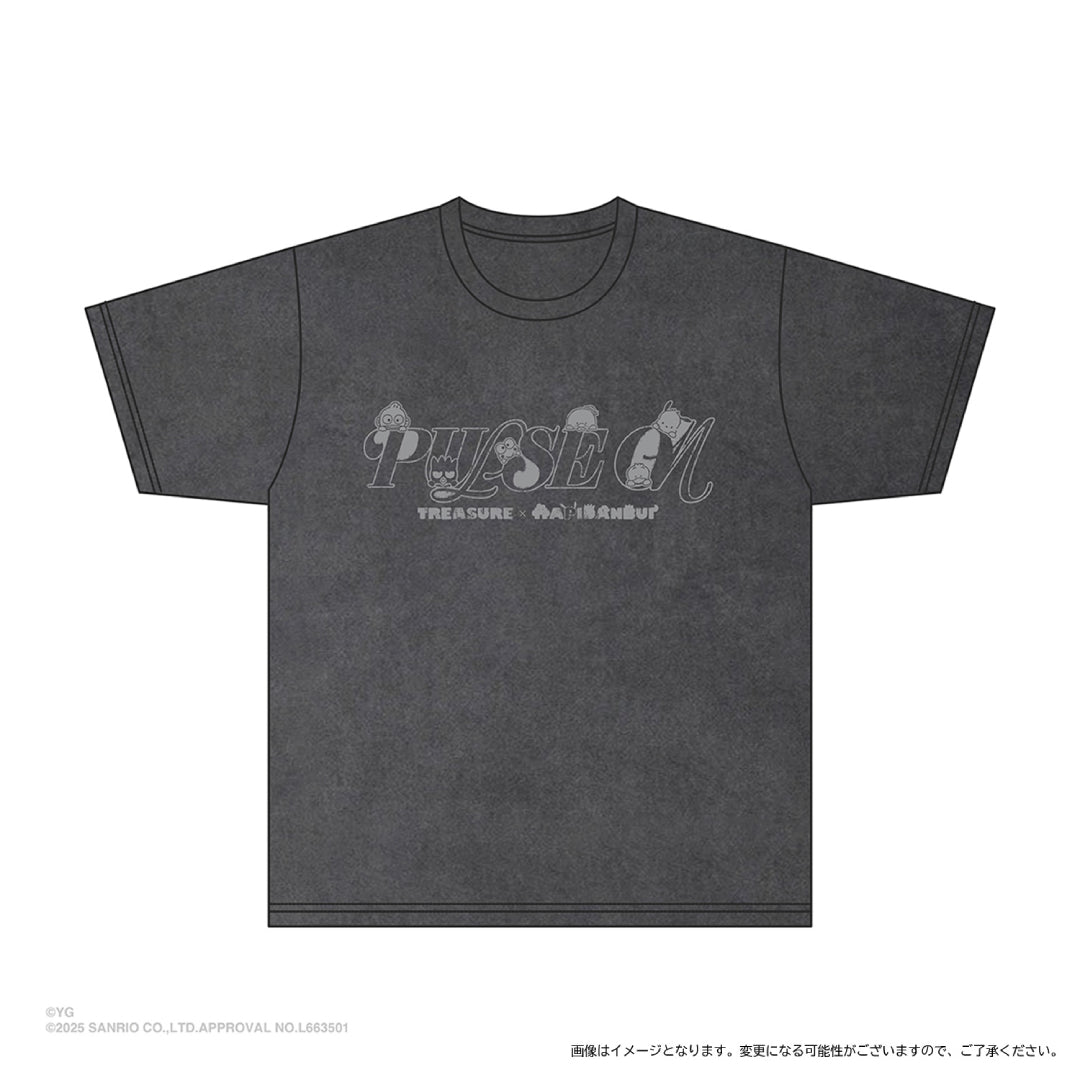 【TREASURE×HAPIDANBUI】Tシャツ(VINTAGE BLACK)