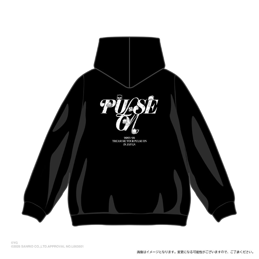 【TREASURE×HAPIDANBUI】フーディー(BLACK)