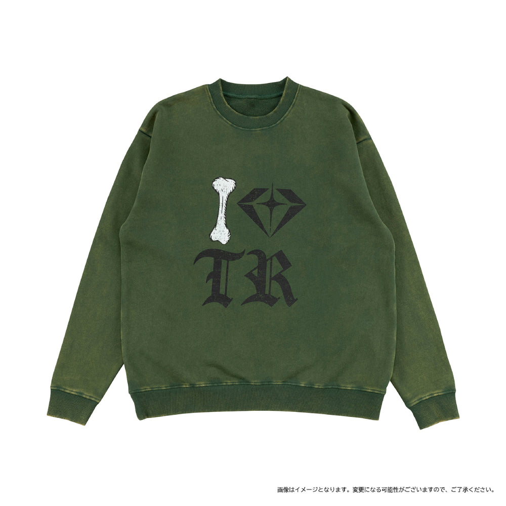 I LOVE TREASURE プルオーバー（KHAKI） – YGEX OFFICIAL SHOP