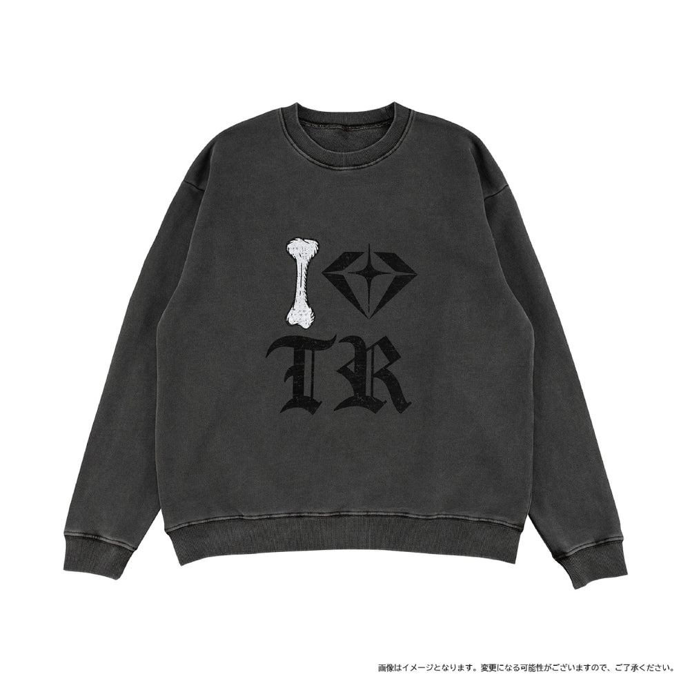 I LOVE TREASURE プルオーバー（BLACK） – YGEX OFFICIAL SHOP