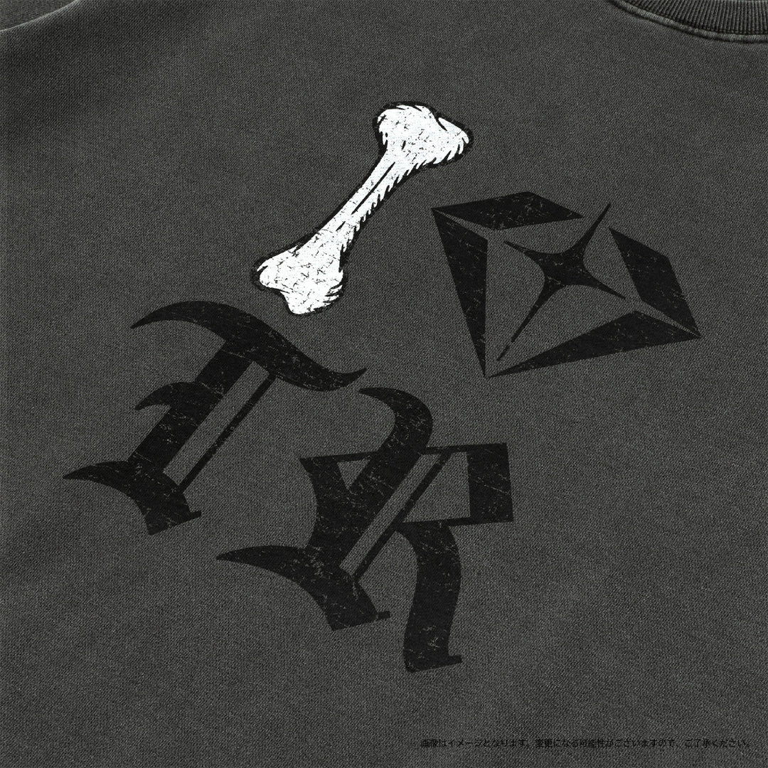 I LOVE TREASURE プルオーバー（BLACK）