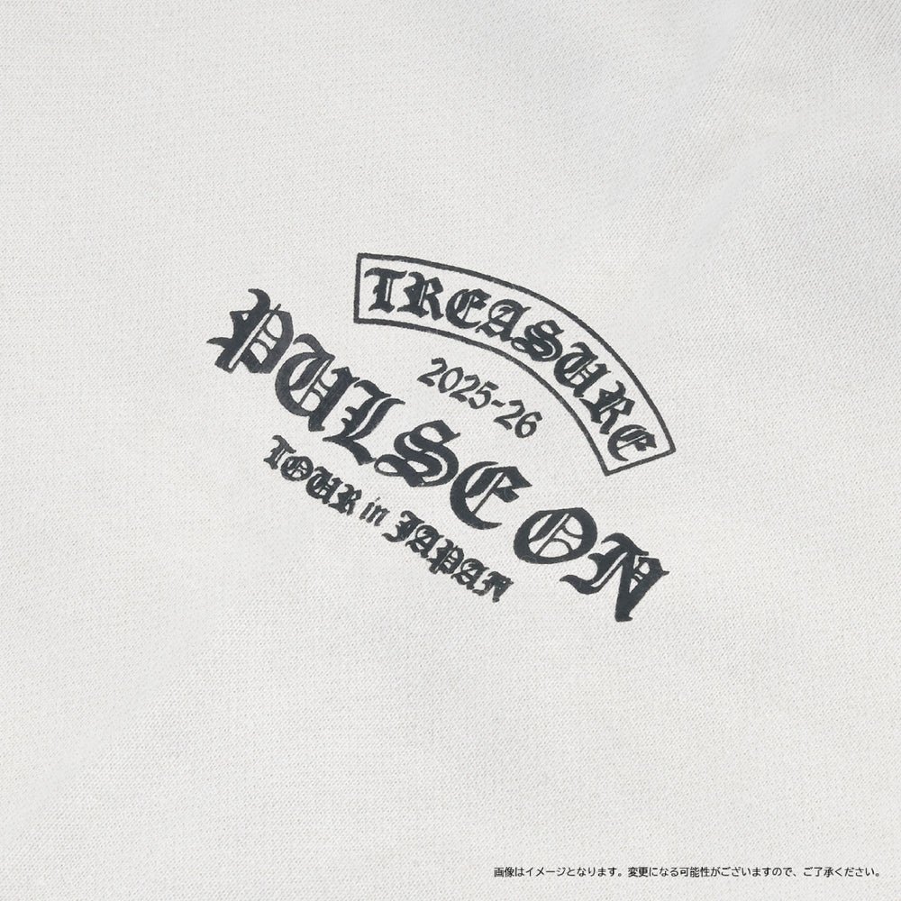 TREASURE ジップアップフーディー　Lサイズ　IVORY ジップアップフーディー/ユニセックス （IVORY） – YGEX OFFICIAL SHOP