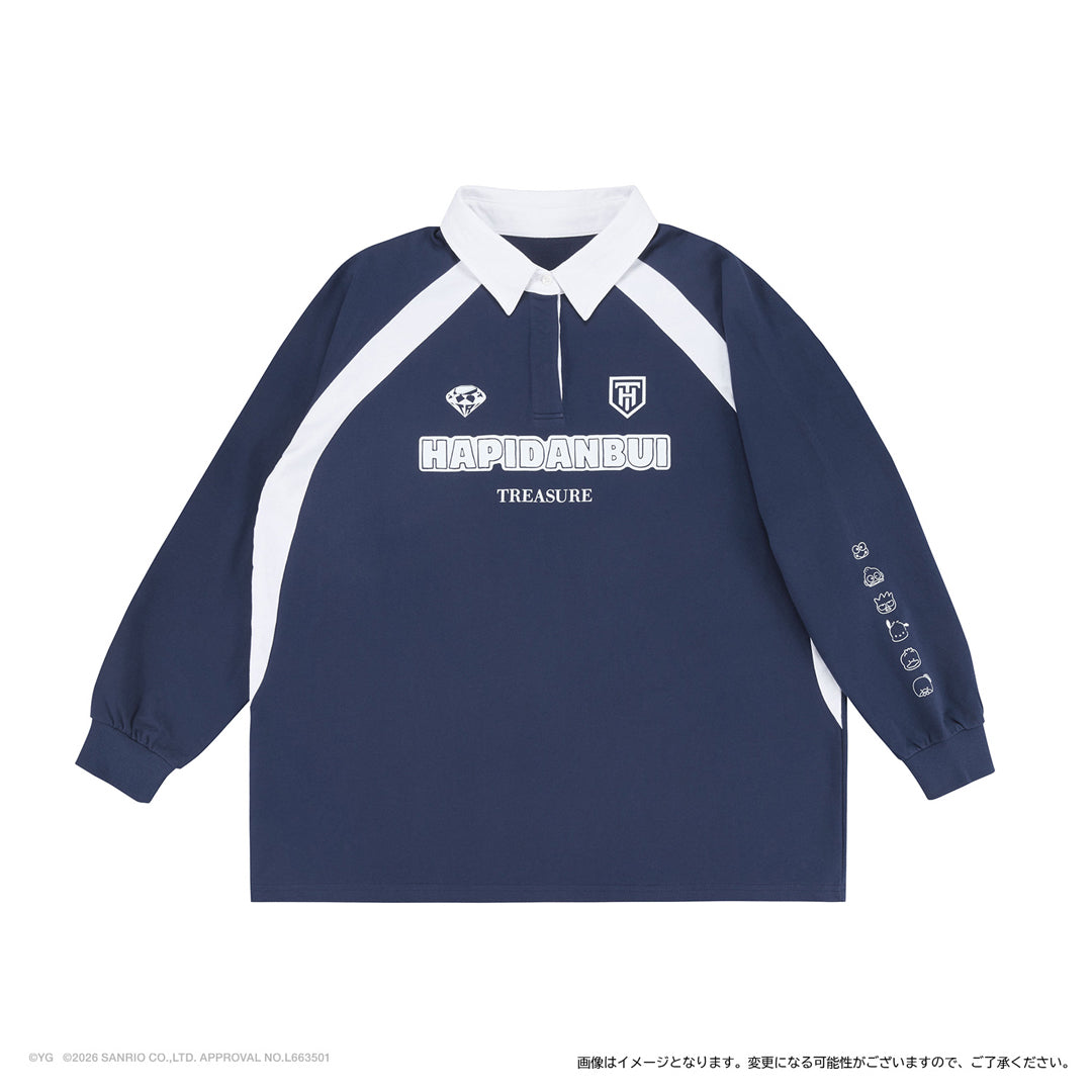 【TREASURE×HAPIDANBUI】スウェットシャツ（NAVY）