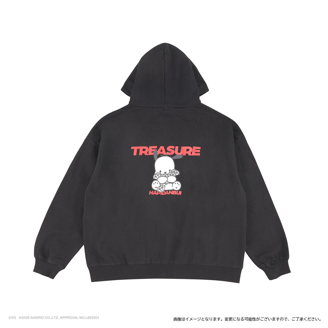 【TREASURE×HAPIDANBUI】ジップアップフーディー（ポチャッコ）