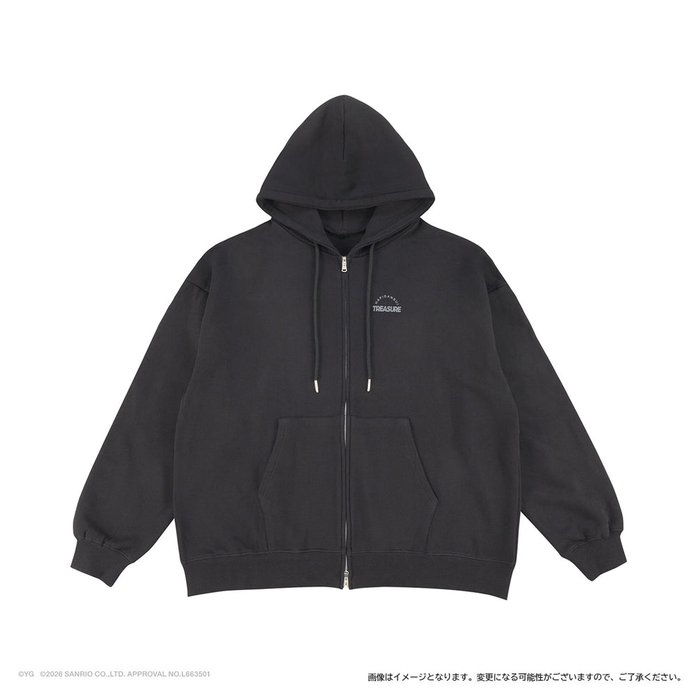 TREASURE×HAPIDANBUI】ジップアップフーディー（あひるのペックル