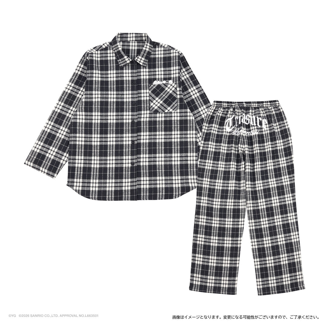 【TREASURE×HAPIDANBUI】パジャマ（BLACK）