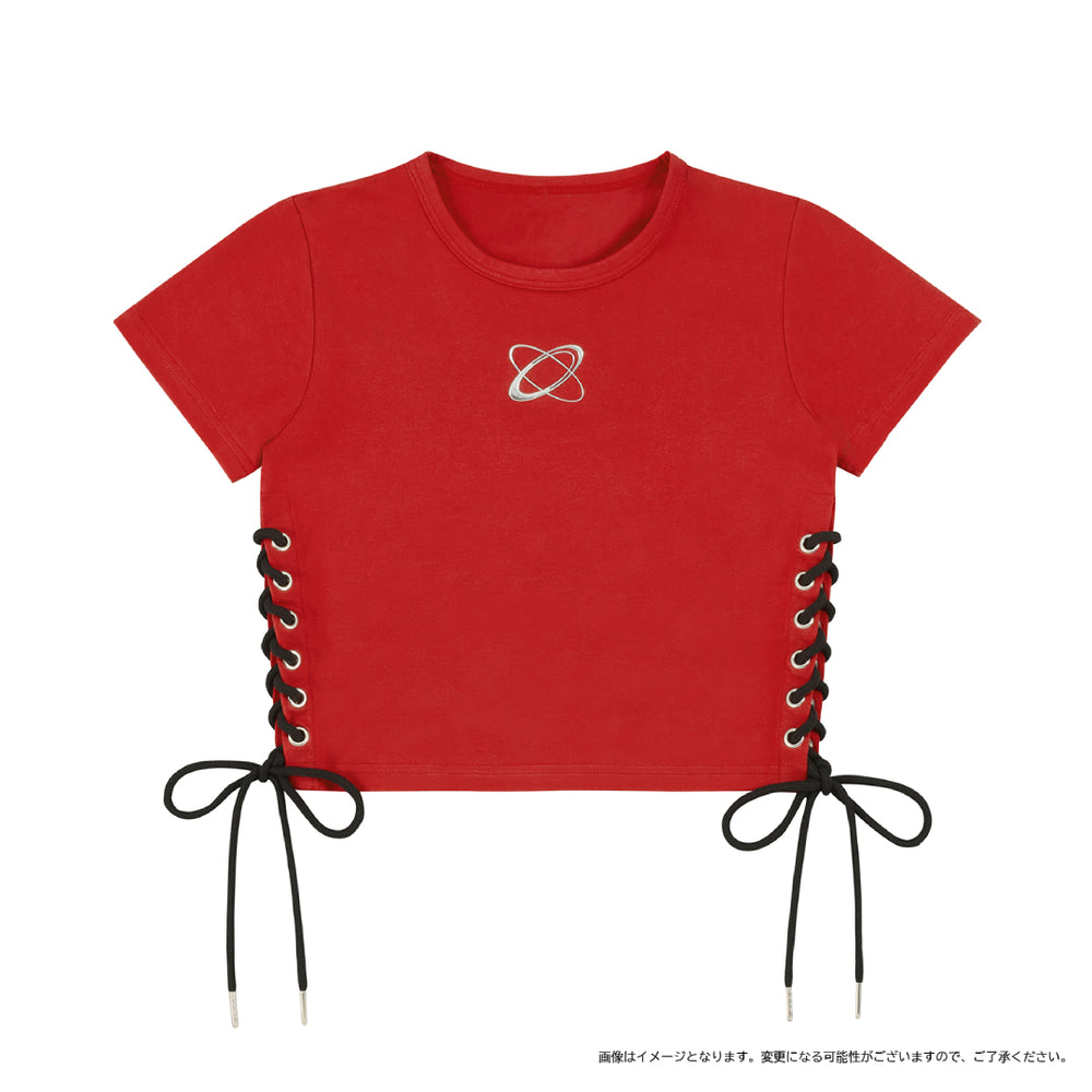 NEW WAV］スピンドル ショートTシャツ（RED） – YGEX OFFICIAL SHOP