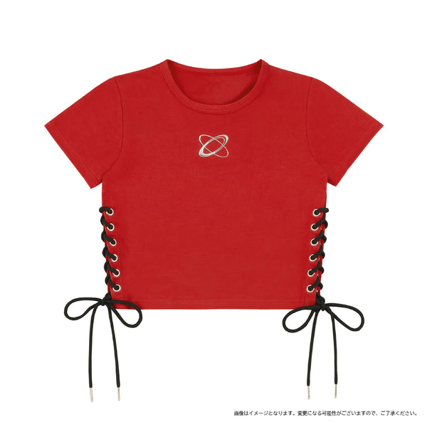 NEW WAV］スピンドル ショートTシャツ（RED） – YGEX OFFICIAL SHOP