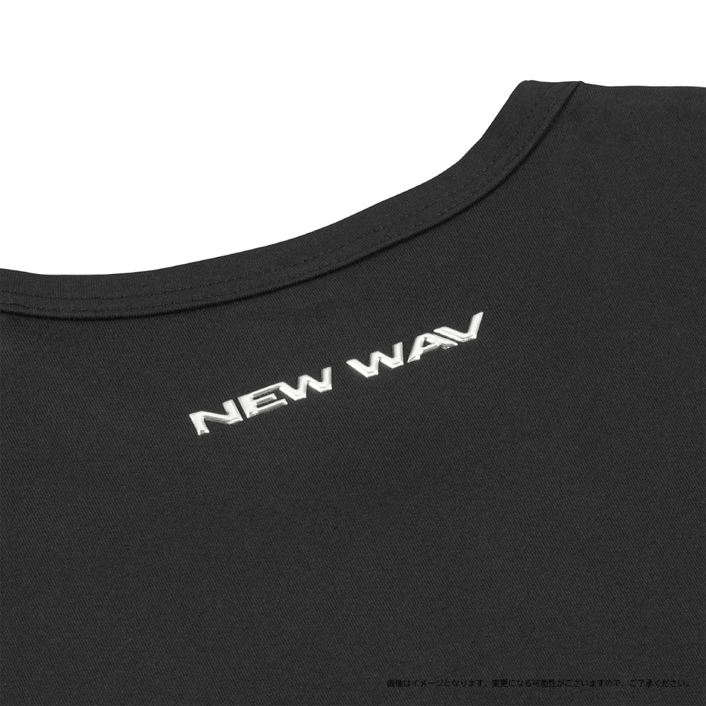 NEW WAV］スピンドル ショートTシャツ（BLACK） – YGEX OFFICIAL SHOP