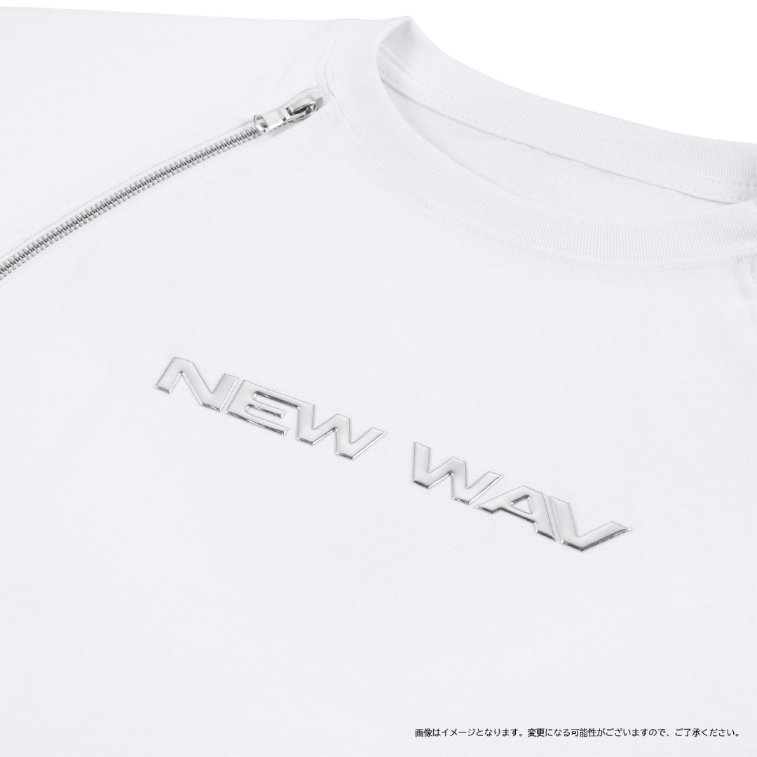 
                  
                    ［NEW WAV］ジップ Tシャツ（WHITE）
                  
                