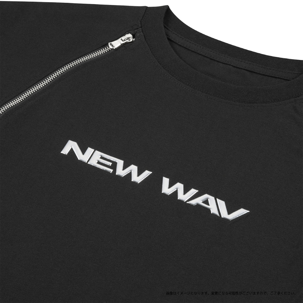 NEW WAV］ジップ Tシャツ（BLACK） – YGEX OFFICIAL SHOP