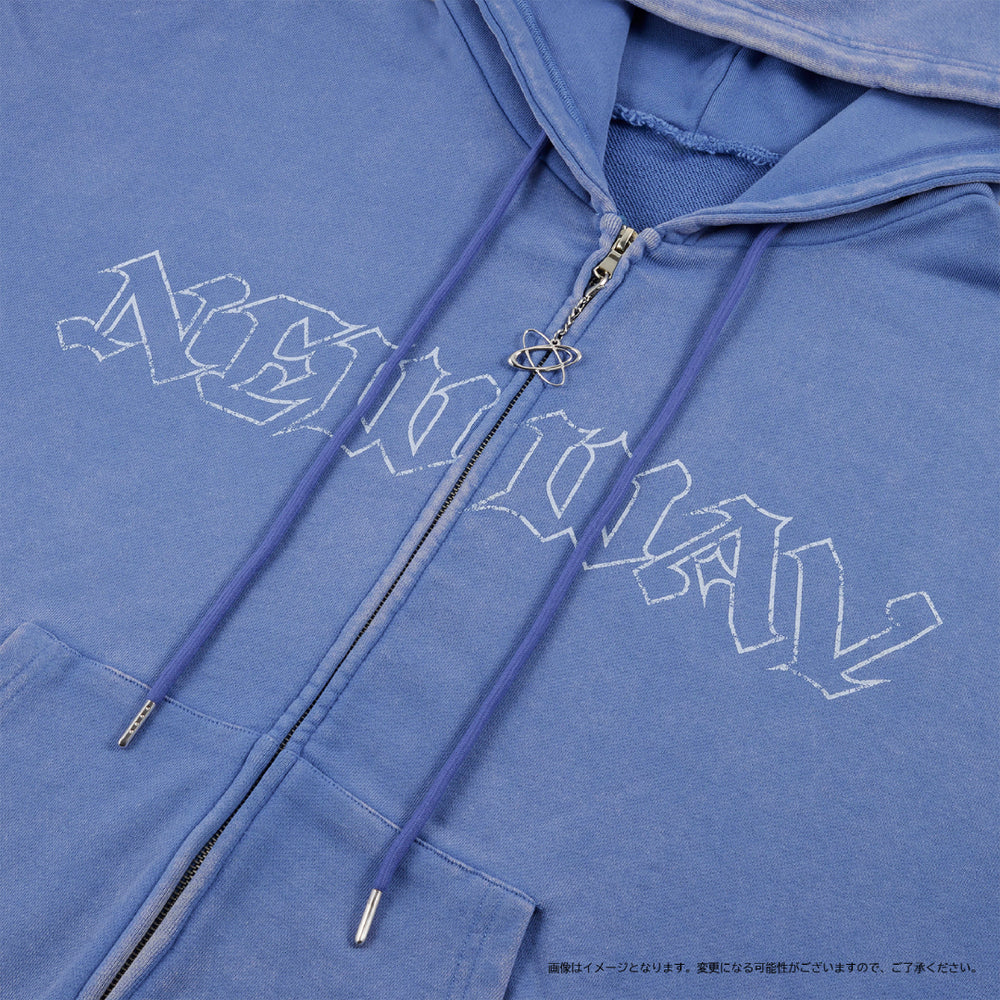 NEW WAV］ジップアップフーディー（BLUE） – YGEX OFFICIAL SHOP